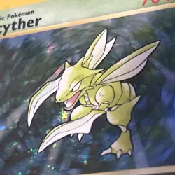 Pokemon TCG Jungle Unlimited Scyther Jungle 10/64 Holo Rare - Image 3