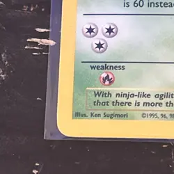 Pokemon TCG Jungle Unlimited Scyther Jungle 10/64 Holo Rare - Image 4