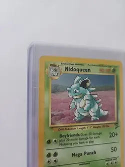 Pokemon TCG Nidoqueen Jungle 7/64 Holo Unlimited Holo Rare - Image 2