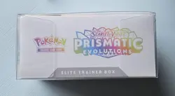 2 Pokemon TCG Scarlet & Violet Prismatic Evolutions ETB Elite Trainer Box SEALED - Image 5