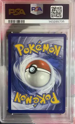 Pokemon TCG: Horsea 010/064 Shrouded Fable Cosmo Holo PSA 9 - Image 2