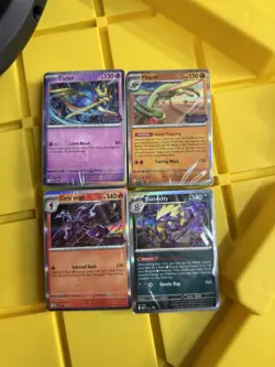 Pokemon Phantasmal Flames Build & Battle Promo Sealed Promo Brick Set of 4 - Image 1