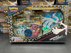 Lot of (26) Pokemon TCG Unown & Lugia V Crown Zenith Special Collection Boxes - Image 2