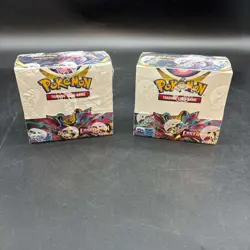 Lot of (2) Pokemon Lost Origin Sealed Booster Boxes with Acrylic Case - Image 1
