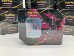 Lot of (15) Pokemon TCG Crown Zenith Moltres Tin SEALED NEW - Image 2