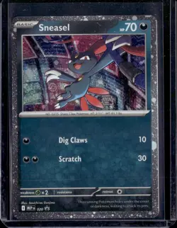 Sneasel - 020 / Cosmos Holo Mega Black Star Promo 2025 (NM) / Pokemon TCG - Image 1