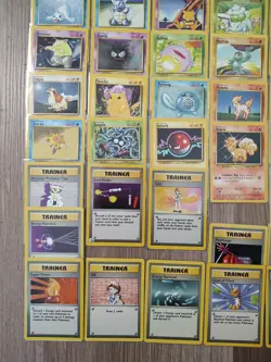 (NM) Pokemon Base Set Near Complete Unlimited Non Holo 17-102 (Minus Energy) - Image 4