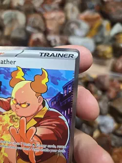 Pokemon TCG Trainer Firebreather Full Art Holo Ultra Rare English Phantasmal - Image 3