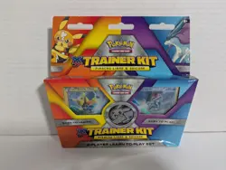 Pokemon TCG XY Trainer Kit Pikachu Libre & Suicune *box dent see last two pics* - Image 1
