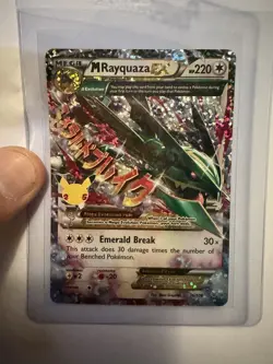 Pokemon M Rayquaza EX 76/108 Celebrations Classic Collection Holo - Image 1