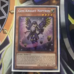 YuGiOh Complete Gem-Knight Deck! Nepyrim Master Diamond Shaddoll Fusion + Bonus - Image 1
