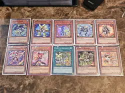 10 Yu-Gi-Oh! Wind-Up Lot Factory Shark Soldier Rat Dog Knight Rabbit Magician - Image 1