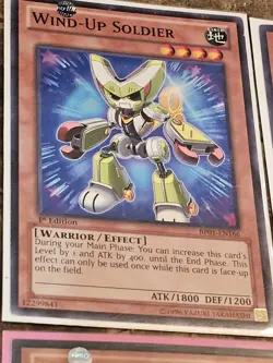 10 Yu-Gi-Oh! Wind-Up Lot Factory Shark Soldier Rat Dog Knight Rabbit Magician - Image 3