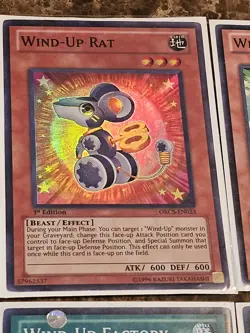 10 Yu-Gi-Oh! Wind-Up Lot Factory Shark Soldier Rat Dog Knight Rabbit Magician - Image 4
