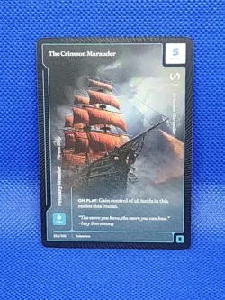 Wonders of the First The Crimson Marauder Rare Existence - Image 1