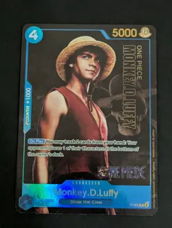 Monkey D Luffy Premium Card Collection Live Action Edition P-055 One - Image 1