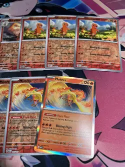 Pokemon 151 Reverse Holo and Holo Bundle 10 Card Lot - Image 3