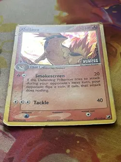 Quilava 45/115 Reverse Holo Ex Unseen Stamped Pokemon Card - Image 3