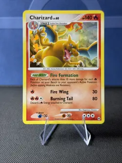 🔥 Charizard 1/99 Cracked Ice Holo Rare | Arceus Base Set - Vintage Pokemon Card - Image 1