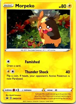 SWSH: Sword & Shield Promo Cards #SWSH116 Morpeko - Image 1