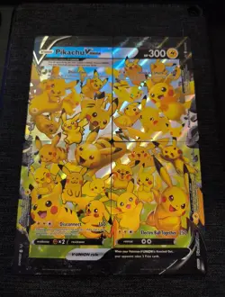 Pokemon TCG SWSH139-142 Pikachu V-Union 4-Card Set Holo Promo - Image 1