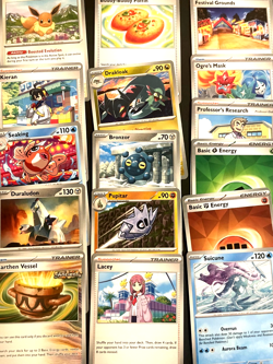 POKEMON PRISMATIC EVOLUTIONS CARDS LOT OF 98 CARDS - MINT - Image 1