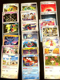 POKEMON PRISMATIC EVOLUTIONS CARDS LOT OF 98 CARDS - MINT - Image 2