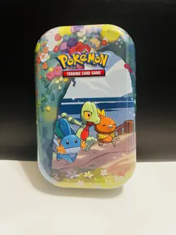 Pokemon Celebrations Mini Tin *Empty* Comes With Coin And Card NO PACKS - Image 1