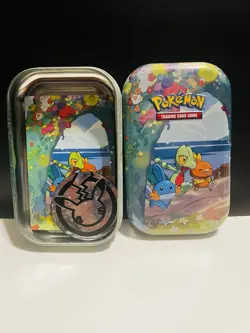Pokemon Celebrations Mini Tin *Empty* Comes With Coin And Card NO PACKS - Image 3