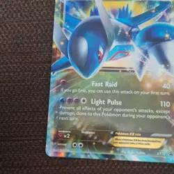 Pokemon TCG Latios EX XY72 XY Promo Holo Black Star Dragon Card Stock Card - Image 3