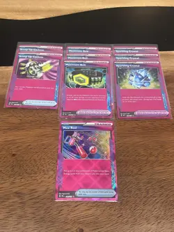 Pokemon Lot of 9 Ace Spec Cards NM - Max Rod Maximum Belt Sparkling Crystal Scoo - Image 1