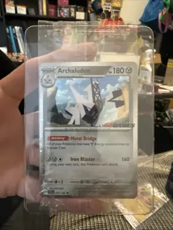 Archaludon (107/142) - EB Games Stamp - Cosmo Holo Promo - Pokemon Card - Image 1