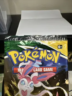 Sword and Shield Evolving Skies Sylveon Art EMPTY BOOSTER PACKS No Cards - Image 2