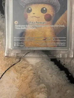PIKACHU VAN GOGH WITH GREY FELT HAT SVP EN 085 PROMO POKEMON CARD-SEALED - Image 5