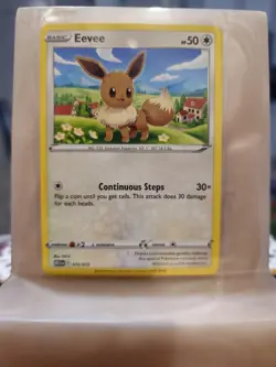 Pokemon Card - Eevee 2025 McDonald's Dragon Discovery 013/015 Promo - Image 1
