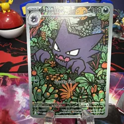Haunter 027 Mega Evolution Illustration Rare Promo Mega Battle Pokemon Card - Image 1