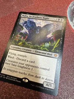 Maha, Its Feathers Night Bloomburrow Regular Magic The Gathering MTG - Image 1