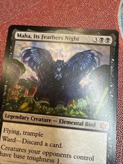 Maha, Its Feathers Night Bloomburrow Regular Magic The Gathering MTG - Image 2