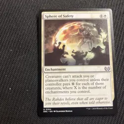 Sphere of Safety Commander: Duskmourn: House of Horror Regular - Image 1