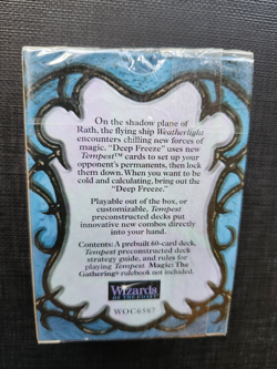 Sealed Deep Freeze Preconstructed Theme Deck MTG Tempest - Image 2