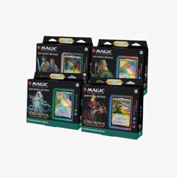 Set 4x Commander Decks Lord of the Rings Tales Middle Earth LTR MTG - Image 1