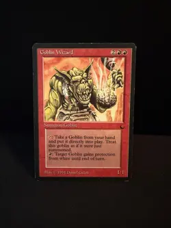 MtG Goblin Wizard The Dark (R) LP - Image 1