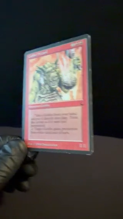 MtG Goblin Wizard The Dark (R) LP - Image 2