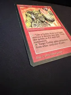 MtG Goblin Wizard The Dark (R) LP - Image 4