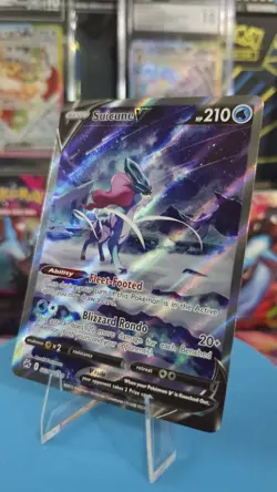 Pokemon Suicune V GG38/GG70 Crown Zenith Galarian Gallery Ultra Rare Holo - Image 1