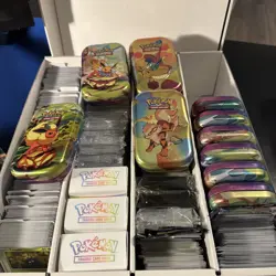 Pokemon 151 Bulk - Cards (ORGANIZED), Empty Tins, Empty Booster Bundles, Etc. - Image 3