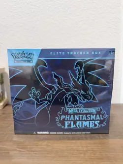 Pokemon Phantasmal Flames Pokemon Center Elite Trainer Box ETB Factory Sealed - Image 1