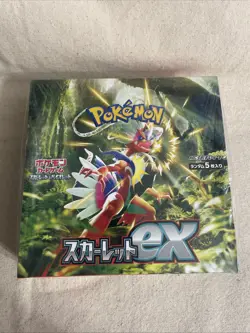 Pokemon Japanese Scarlet Ex Booster Box - Sealed - 30 Packs - Image 1