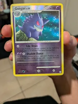 Gengar 27/130 Pokemon TCG Diamond & Pearl Reverse Holo Rare - Image 1