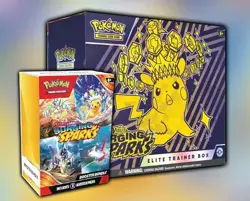 Pokemon Surging Sparks Costco 2-Pack - Elite Trainer Box (ETB) + Booster Bundle - Image 1